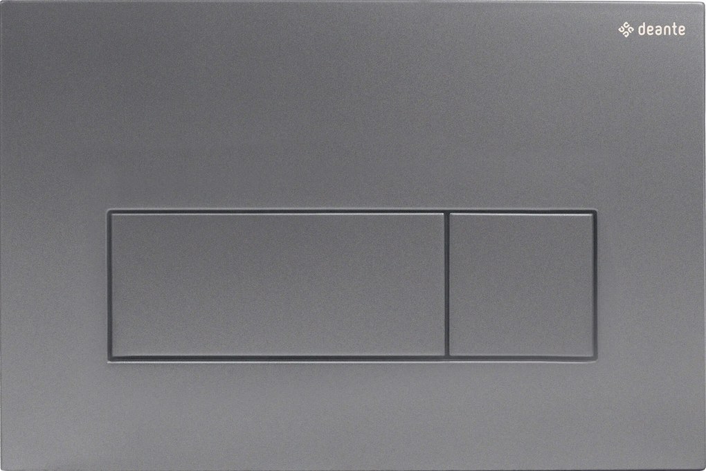 Deante Deante, ovládacie tlačidlo pre skryté rámy, dvojité splachovanie, grafitová, DEA-CST_D51P