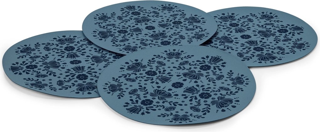 Okrúhle prestierania, 4 ks