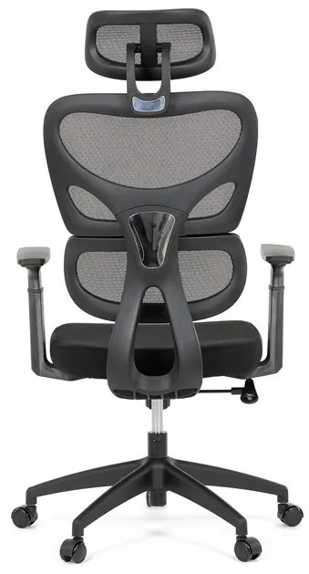 Autronic BONTEC Kancelárska stolička, hojdací mechanizmus, čierna, KA-K2080 BK Farba: Čierna