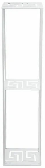 Stojan na kvety 100x24 cm biela