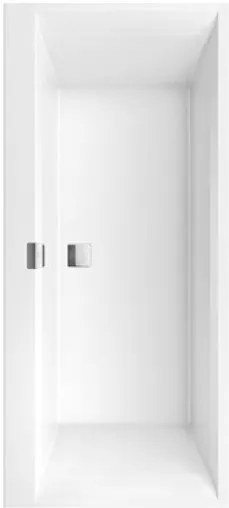Villeroy &amp; Boch Squaro Edge 12 obdĺžniková vaňa squaro 180x80 cm liaty mramor ľavá aj pravá UBQ180SQE2DV-01
