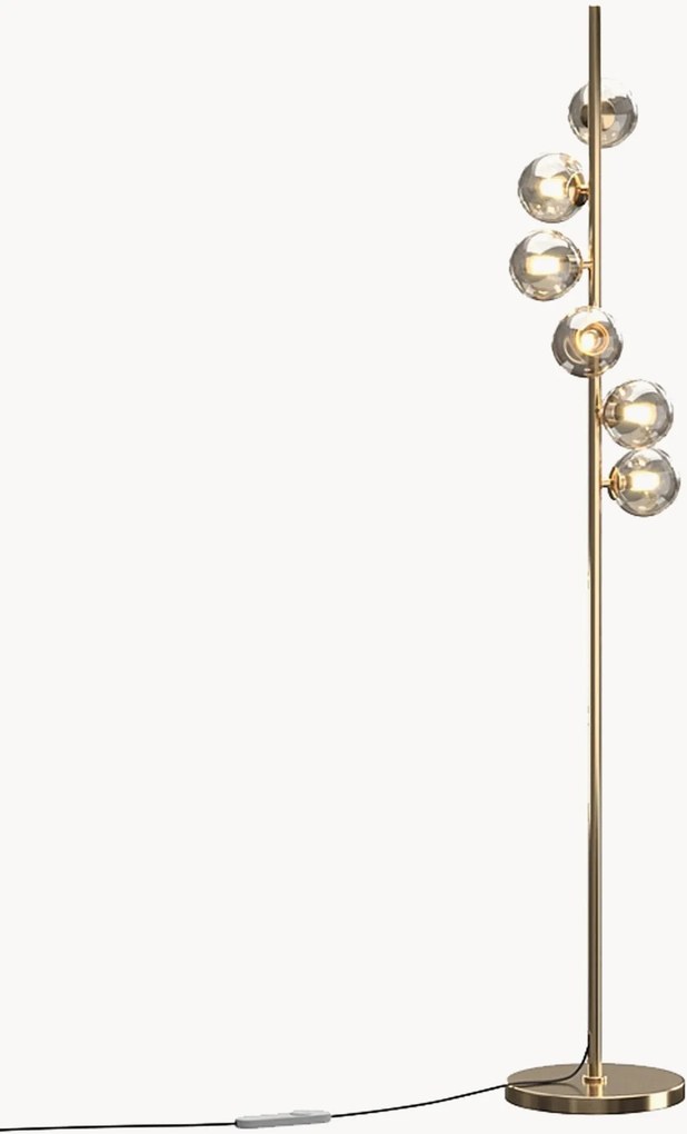 Stmievateľná stojacia lampa Dallas