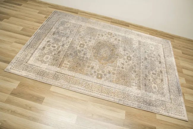 Koberec Dywilan Moon Mamluk Silver Ornament sivý