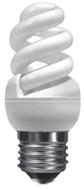 CFL žiarovka extra mini EMITHOR, E27, 11W, teplá biela