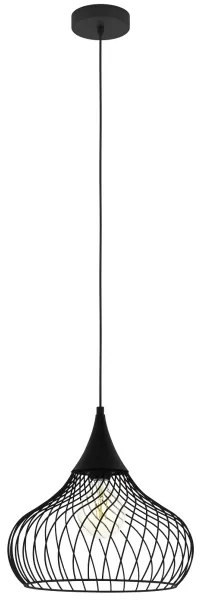 Eglo 43344 - Luster na lanku STAVERTON 1xE27/60W/230V