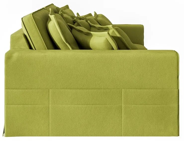 Svetlozelená pohovka 236 cm Nora – Ropez