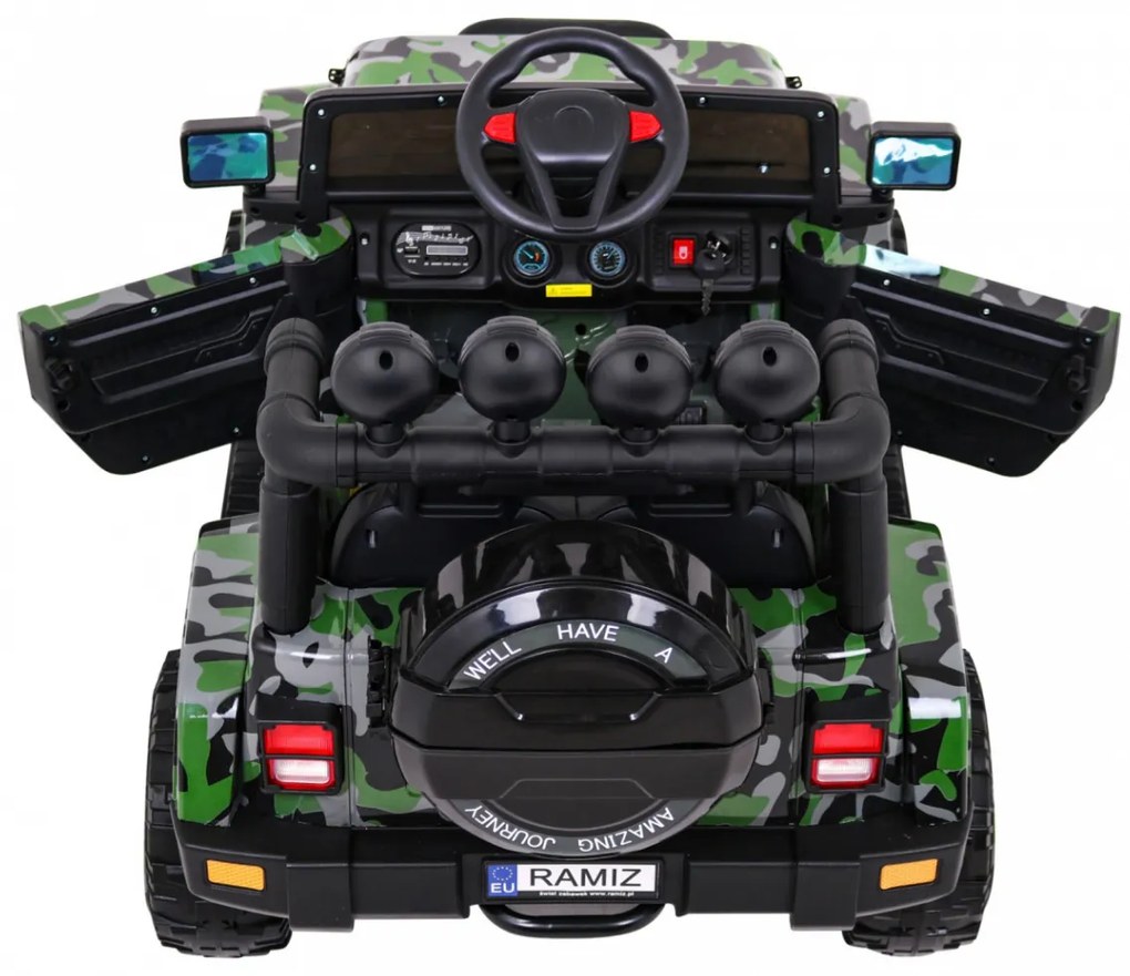 RAMIZ Elektrické autíčko Full Time 4WD BRD-7588.EXL.CAMO
