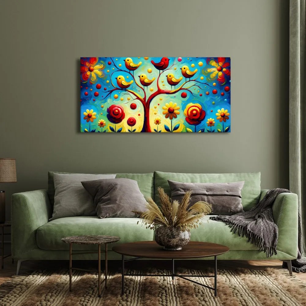 Obraz farebný strom života