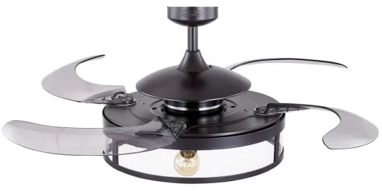 FANAWAY 212927 - LED Stropný ventilátor CLASSIC 3xE27/4W/230V čierna + DO