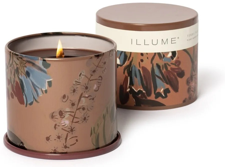 Vonná sviečka doba horenia 50 h Terra Tabac - ILLUME x Bloomingville
