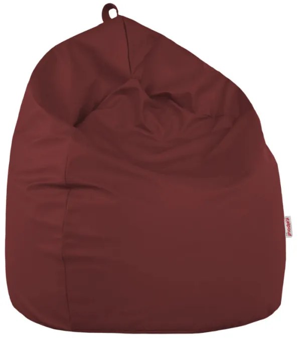 Sedací vak SAKO bordový ekokoža