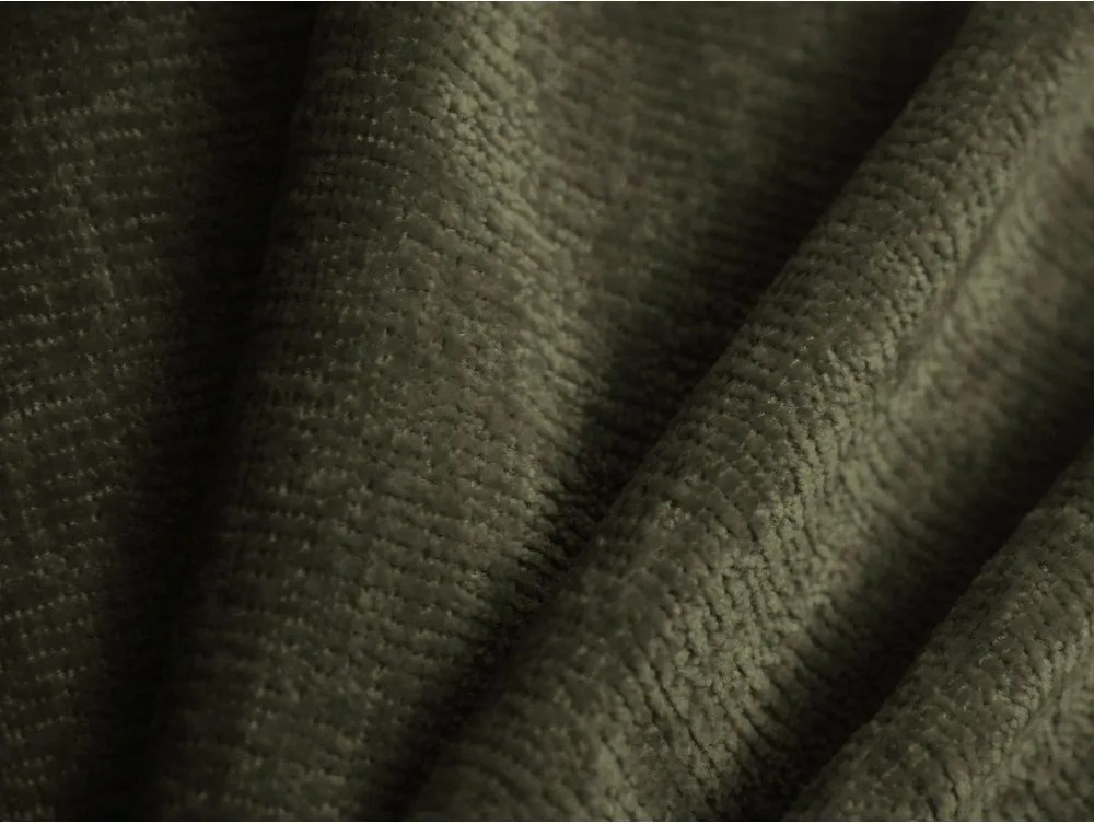 Zelená čalúnená jednolôžková posteľ s úložným priestorom s roštom 90x200 cm Lupine – Micadoni