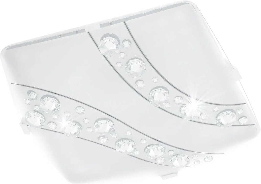 Krištáľové svietidlo EGLO NERINI biela LED 95578