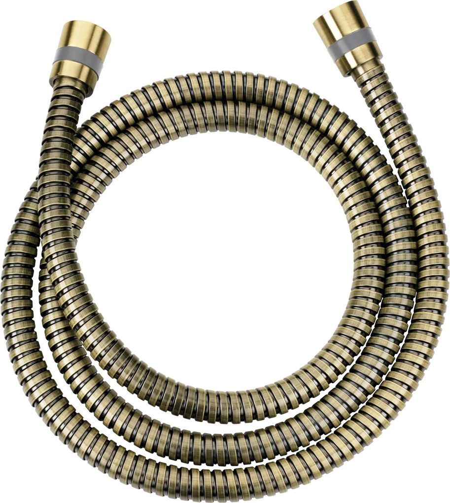 Deante Deante, sprchová hadica, 150cm s anti-twist, mosadzná (retro zlatá), XDCT0VFL0