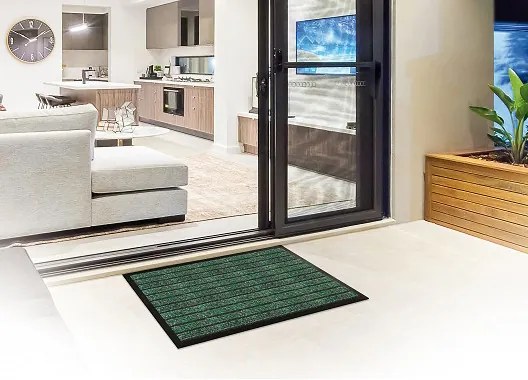 B-line, Rohožka Duramo 6883 zelená – na von aj na doma, 40x60, zelená, exteriér