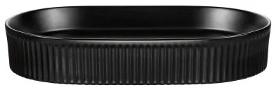 COMAD BEYOND 3 BLACK (E-6531) - Umyvadlo na dosku BEYOND 56x36 cm matná čierna