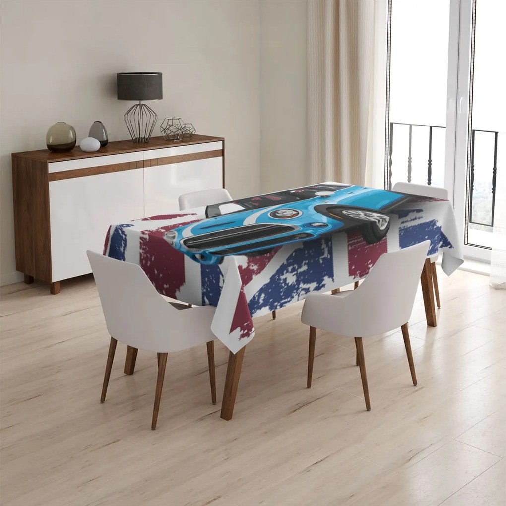 Sablio Obrus Mini sedan Britská vlajka - 145x240 cm