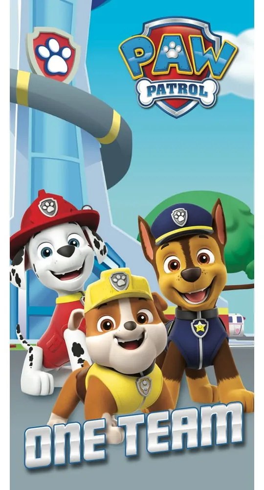 Bavlnená detská osuška 70x140 cm Paw Patrol – Jerry Fabrics
