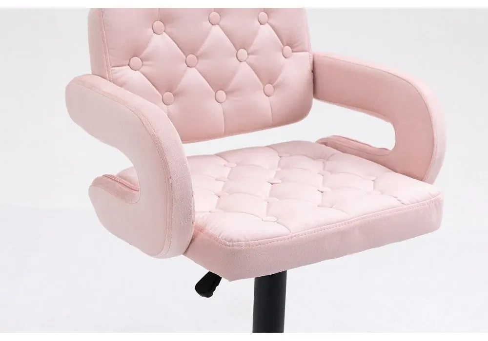 LuxuryForm DESIGN Barová stolička ADRIA VELUR na striebornom tanieri - ružová