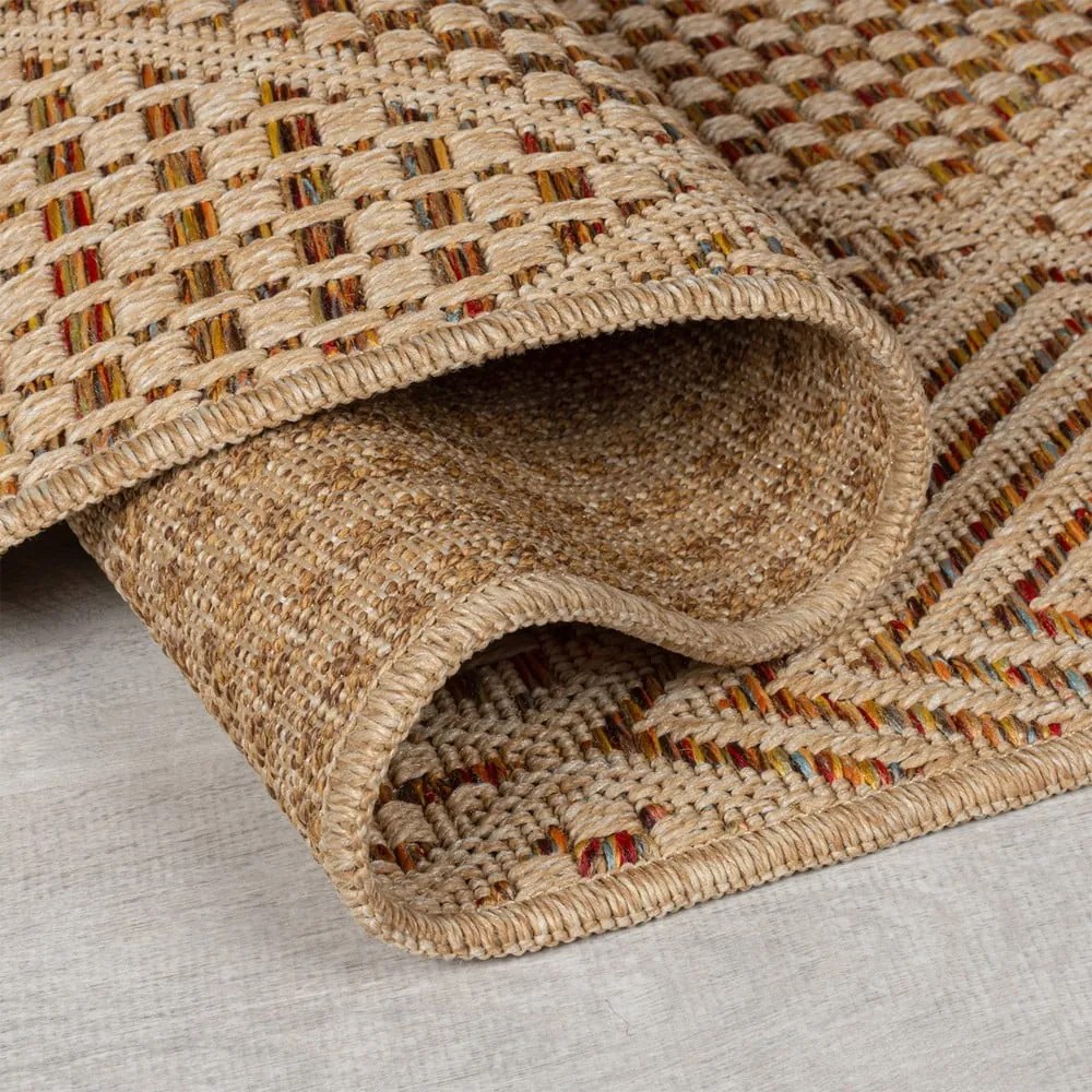Vnútorný a vonkajší koberec v prírodnej farbe 160x230 cm Nora Diamond – Flair Rugs