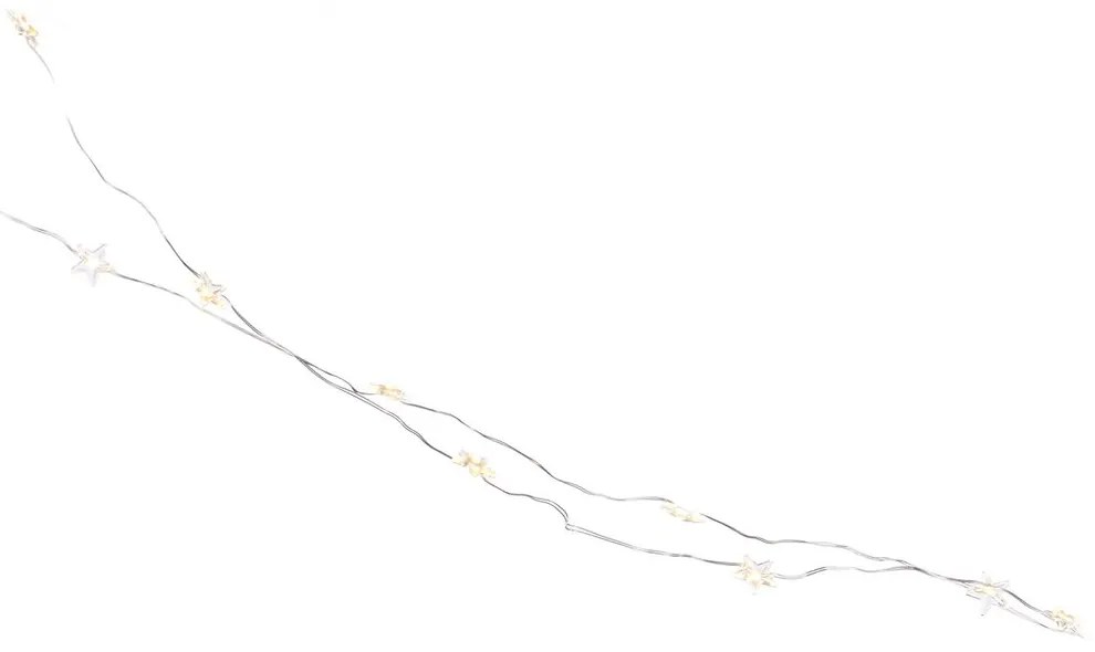 STAR LIGHTS LED Světelná reťaz drátené hviezdy s USB 50 svetiel
