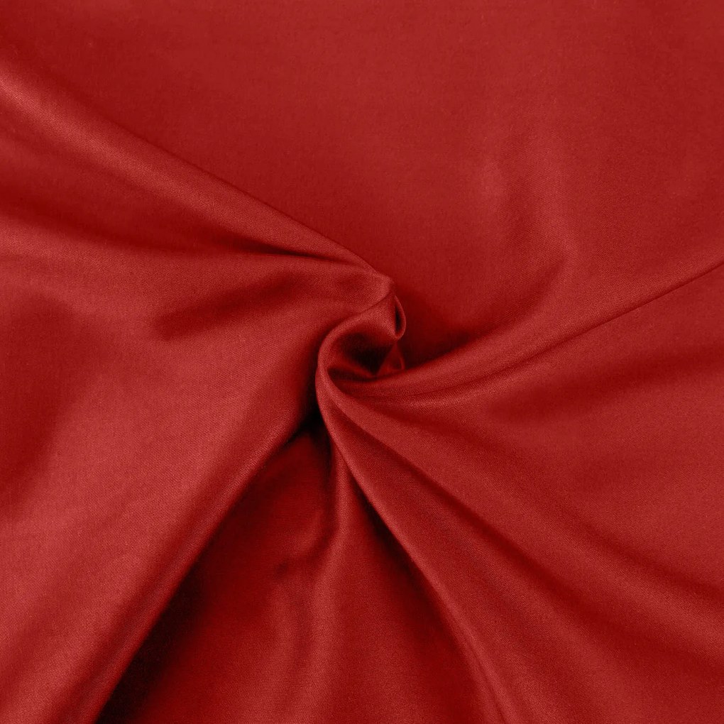 SATÉNOVÉ OBLIEČKY SATYNLOVE CLASSIC 200X220 CM, 2KS 70X80 CM ČERVENÉ