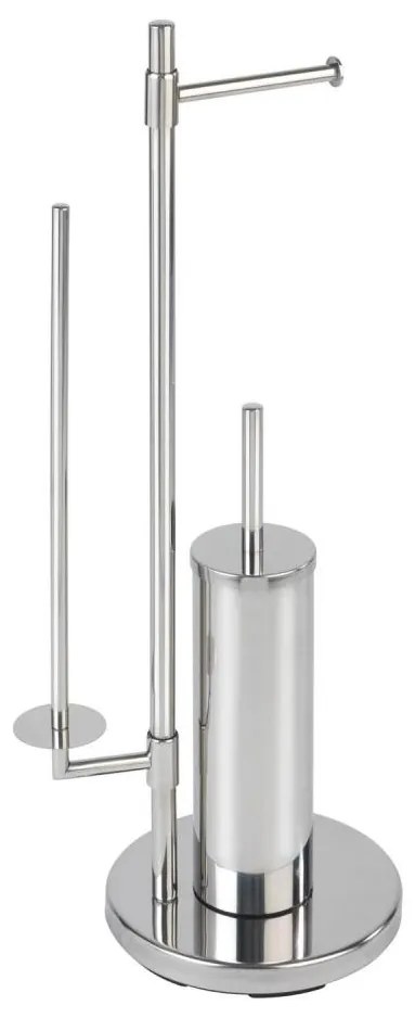 WENKO 22512100 - WC kefa UNIVERSALO NEO 30x73 cm nerez/strieborná