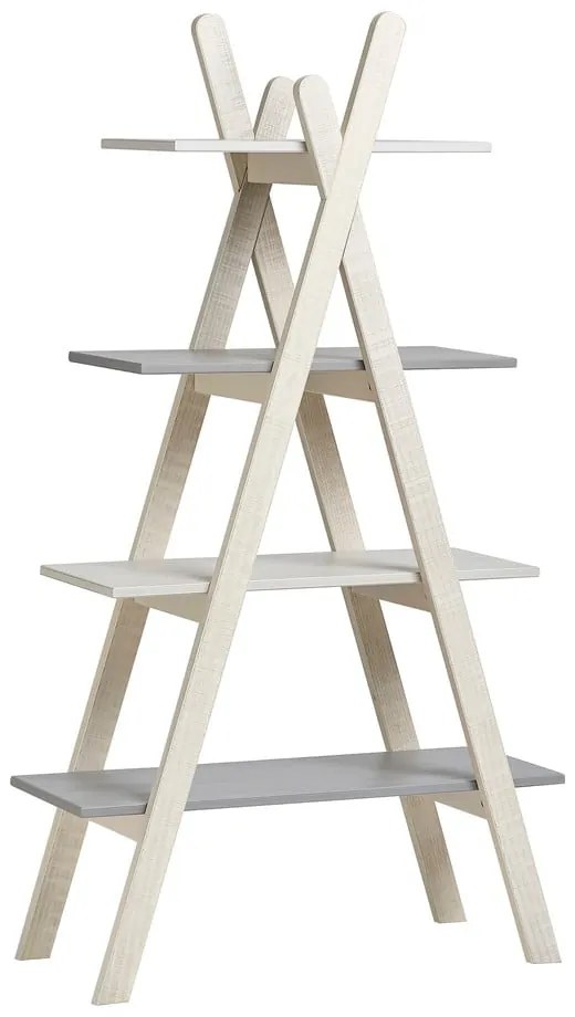 Sivo-biela knižnica Marckeric Sia