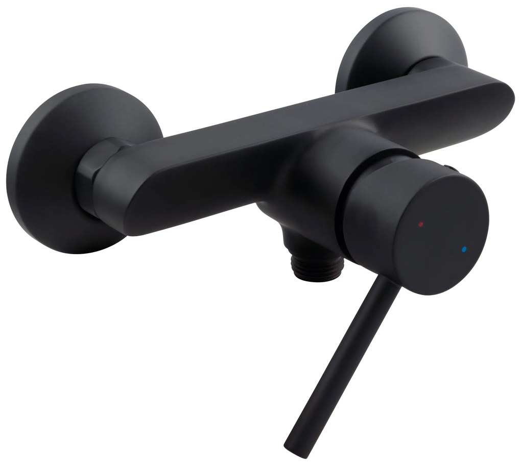 Livarno home Jednopáková sprchová batéria/batéria na vaňu (sprchová batéria, čierna) (100384726)