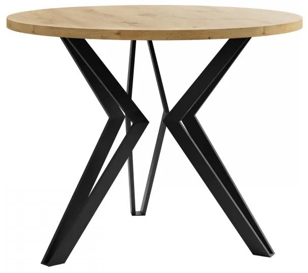 Konferenčný stolík STK M13, Farby: dub artisan / čierny