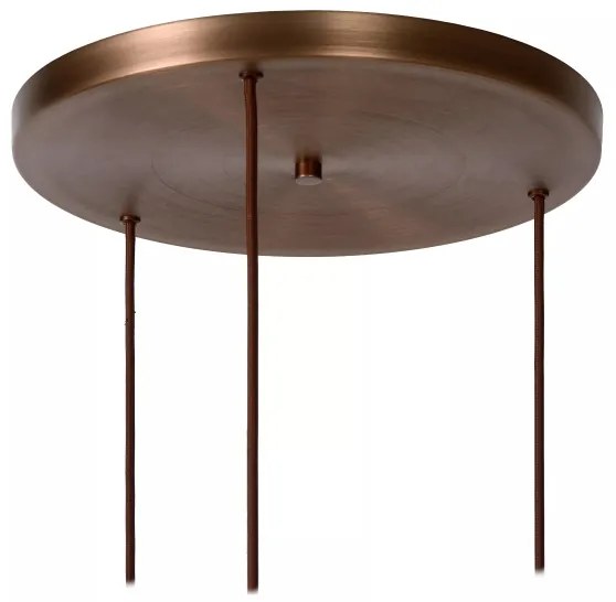 Lucide 74405/13/62 - Luster na lanku TOLEDO 3xE27/40W/230V