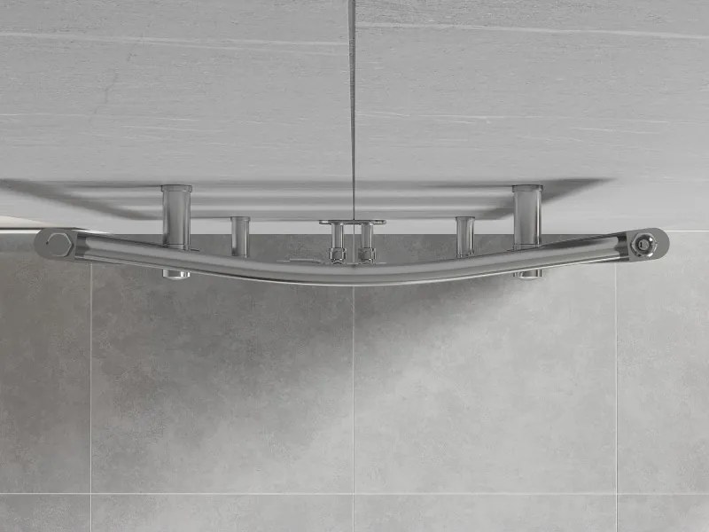 Mexen Ares, vykurovacie teleso 900x600 mm, 342 W, chrómová, W102-0900-600-00-01