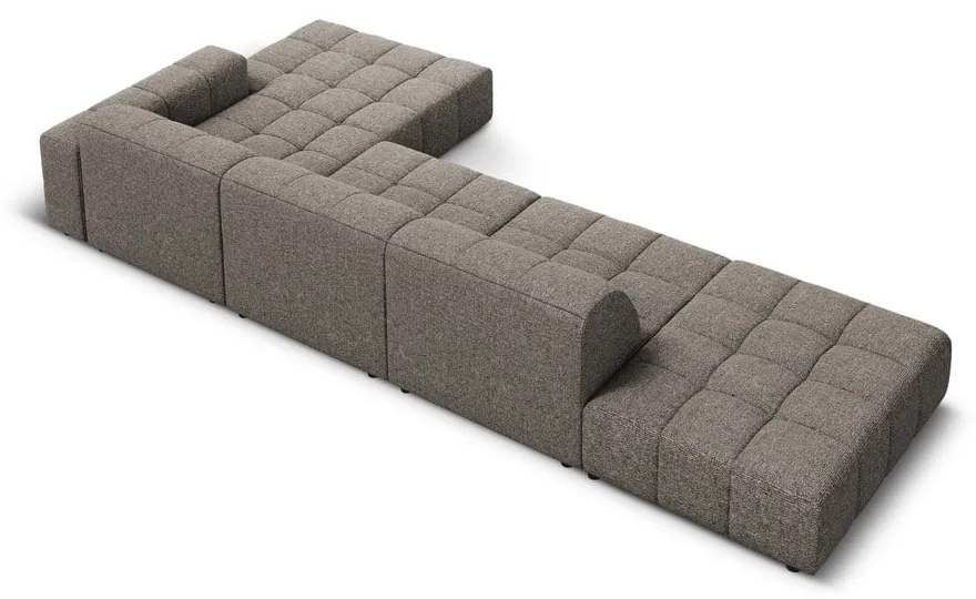 Tmavosivá rohová pohovka (pravý roh) Chicago – Cosmopolitan Design