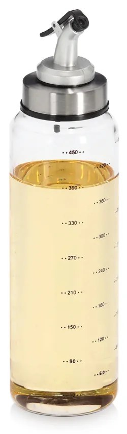 Zeller Present Fľaša na olej / ocot, s dávkovačom a odmernou stupnicou 500ml CHIP