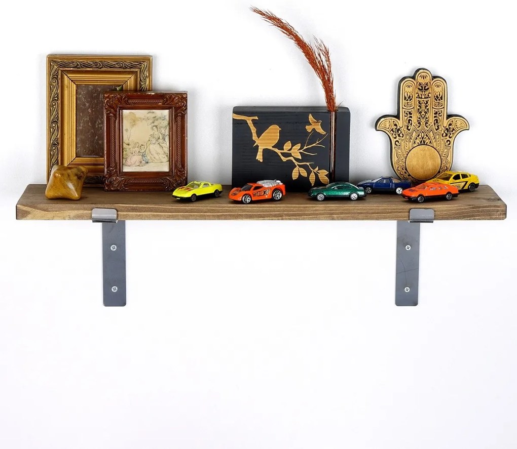 Nástenná polica LAM 60 cm orech