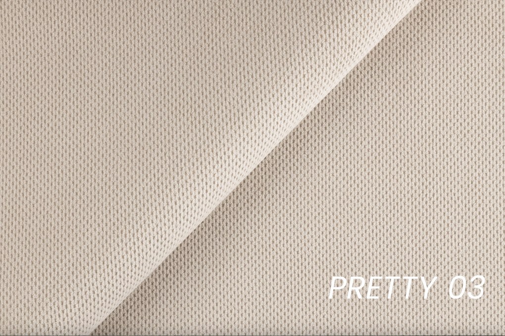 Rozkladacia rohová sedacia súprava Nardo Maxi pravá - béžový plyš Pretty 03