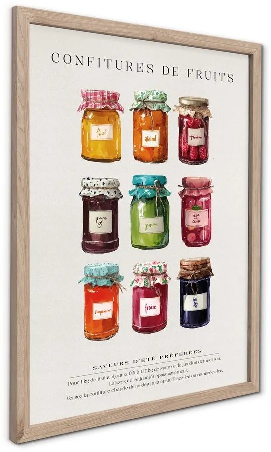 Obraz 30x40 cm Confitures – Styler