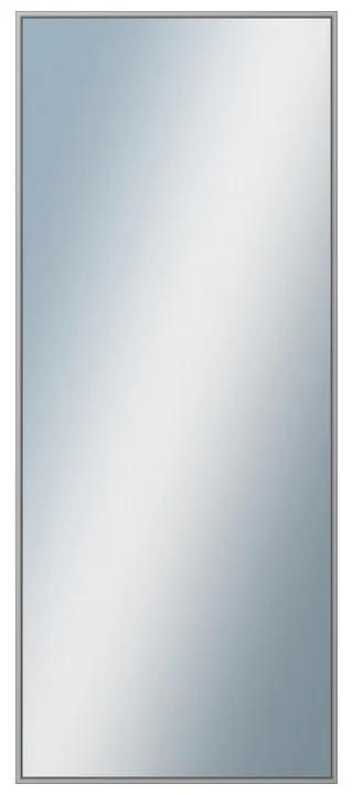 DANTIK - Zrkadlo v rámu, rozmer s rámom 50x120 cm z lišty Hliník šedá (7269006)