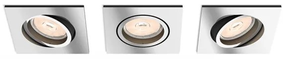 Philips 50403/11/PN - SADA 3x Podhľadové svietidlo MYLIVING DONEGAL 1xGU10/5,5W/230V chróm