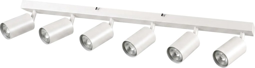 Toolight Toolight, JNH031-6C, stropné bodové svietidlo, 6× GU10, 75 cm, biela, OSW-56221