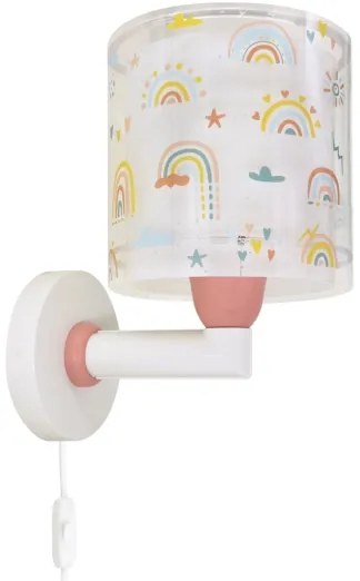 Dalber 41199 - Detská nástenná lampa RAINBOW 1xE27/15W/230V pestrofarebná
