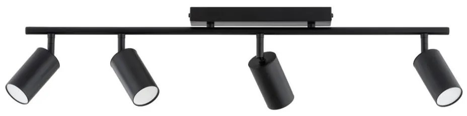 Bodové svietidlo KAMEL 4xGU10/10W/230V čierna