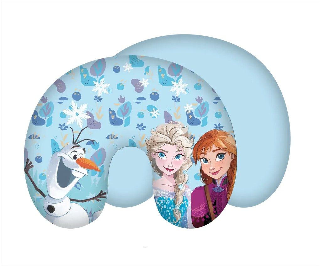 Jerry Fabrics Cestovný vankúš Frozen Sisters 05
