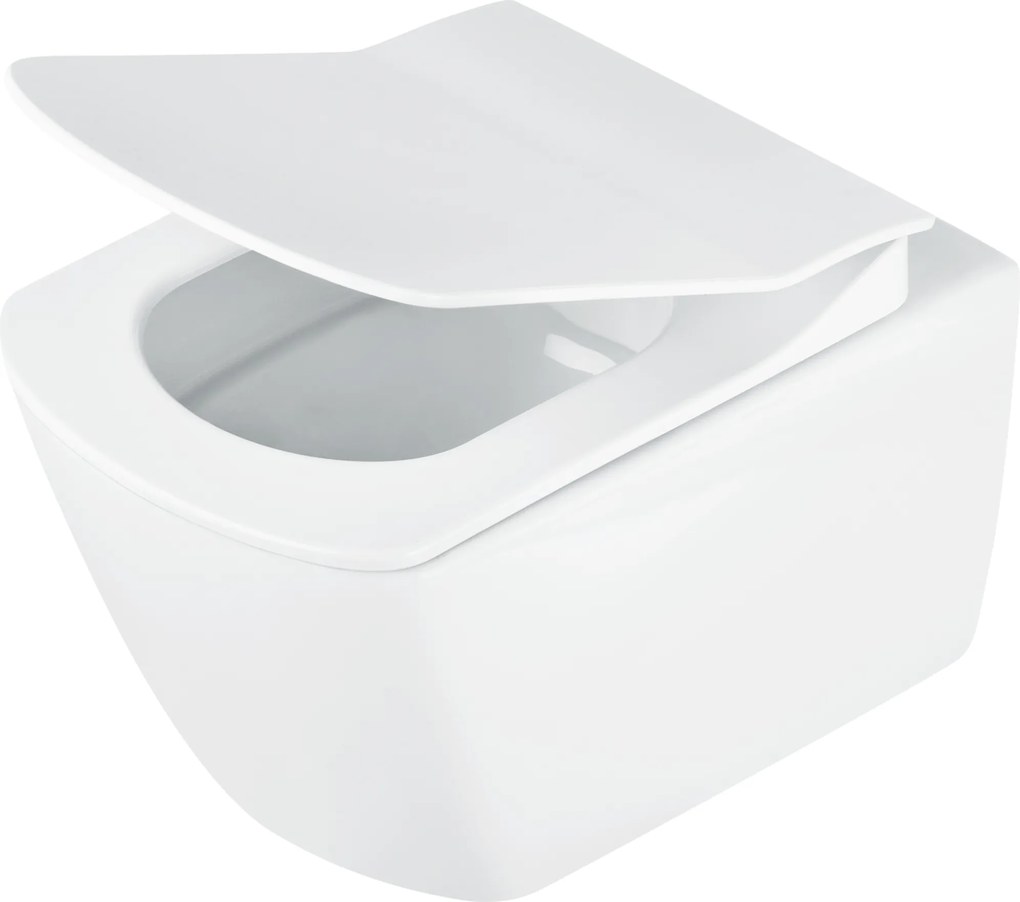 Deante Závesný WC komplet bez príruby Anemon - CDZD6ZPW, vrátane SoftClose sedadla