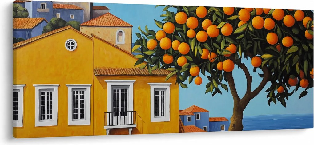 Obraz - Pomarančovník (120x50 cm)