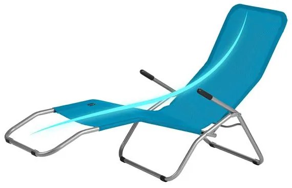 Ležadlo NILS Camp NC3017 - tyrkysové