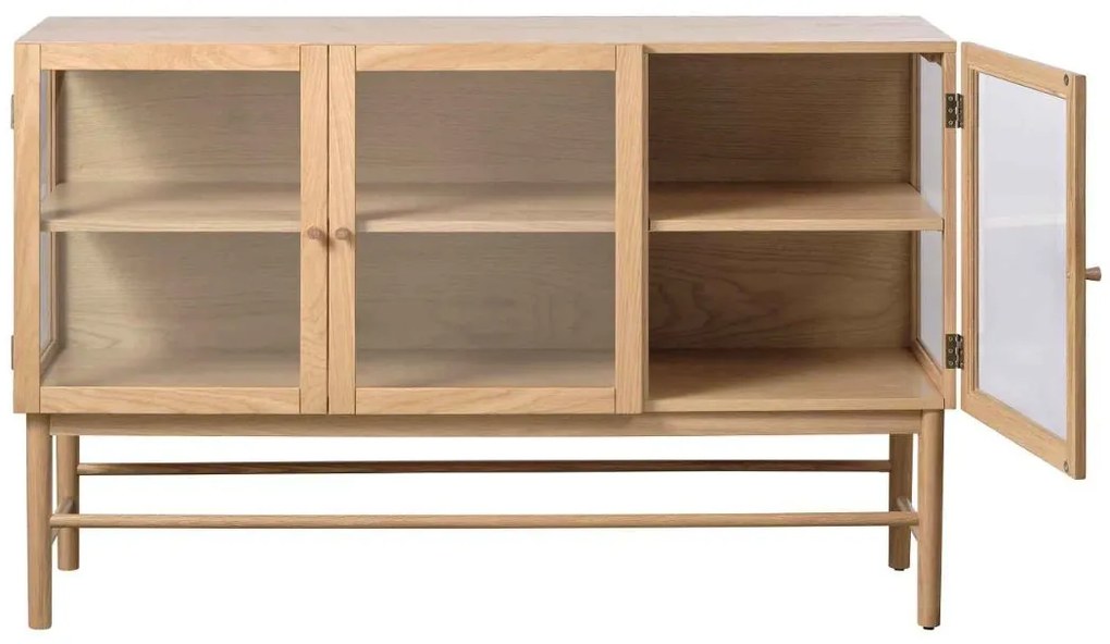 Dizajnová komoda Dallan 140 cm prírodný dub