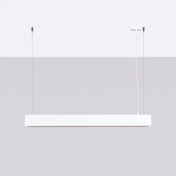 Sollux SL.1394 - LED Luster na lanku SPARK 1xG13/8,5W/230V biela