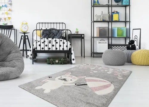 Koberce Breno Kusový koberec AMIGO 327/pink, ružová, viacfarebná,120 x 170 cm