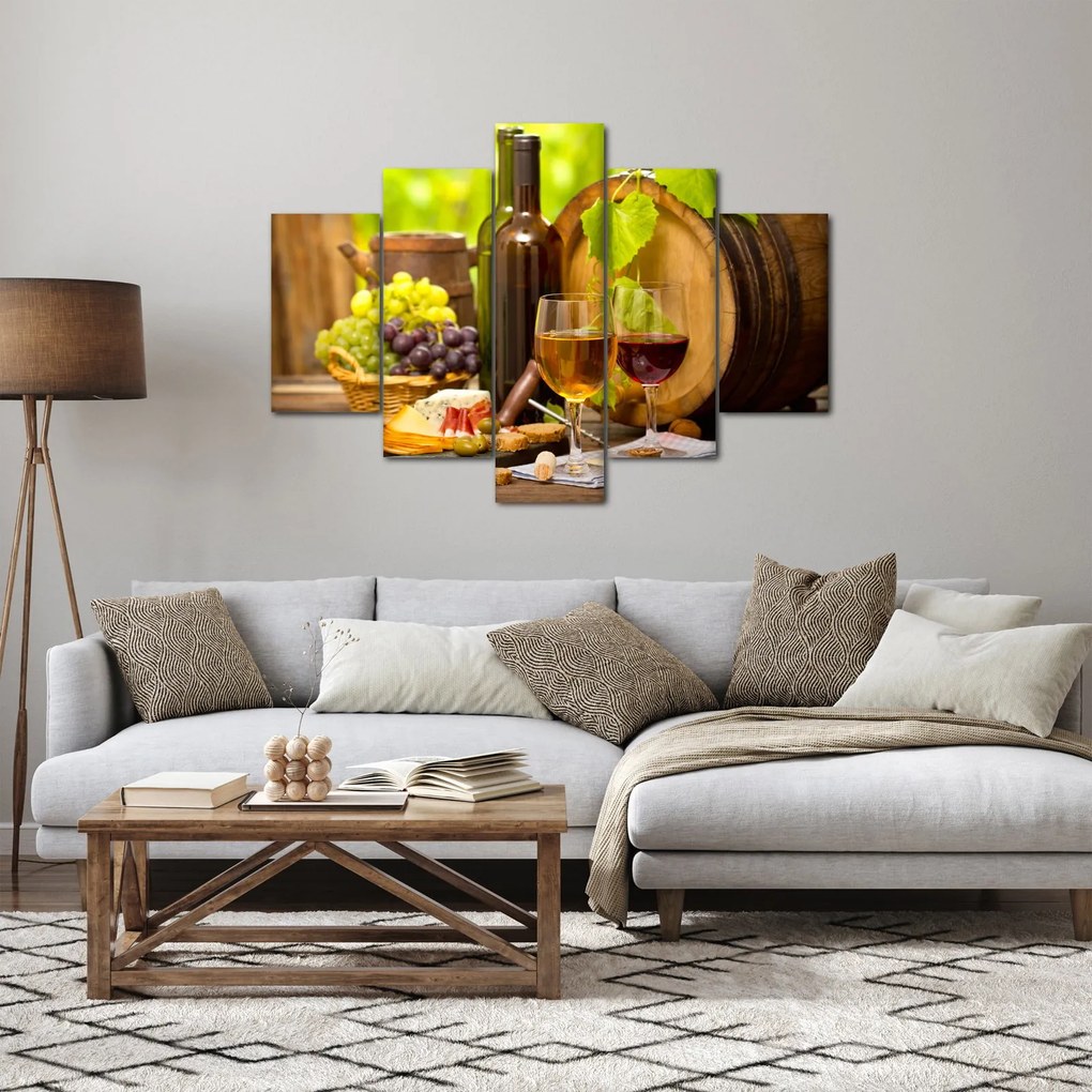 Obraz - Vína (150x105 cm)